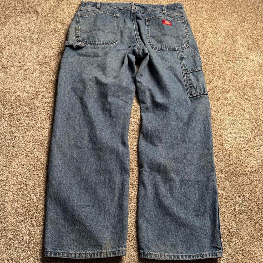 EVERYDAY BLUE DICKIES DENIM CARGO PANTS